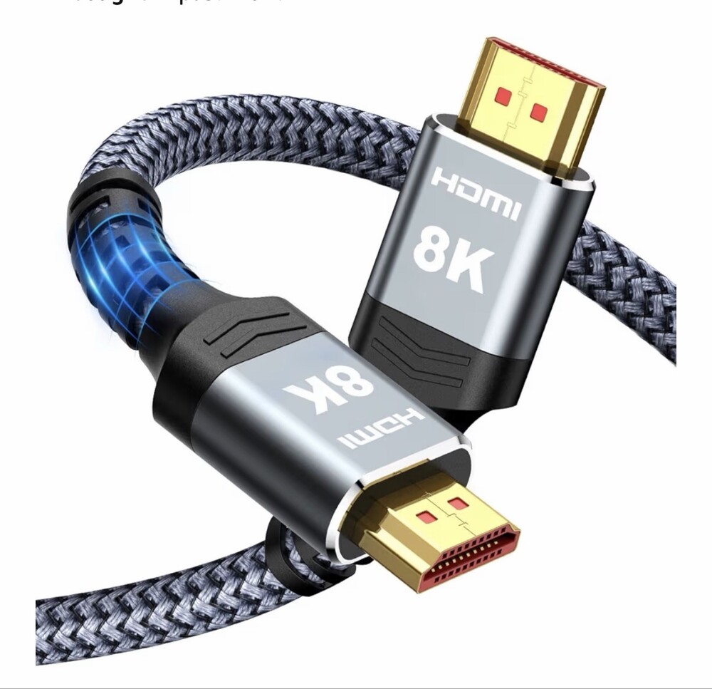 Highwings 8K HDMI 2.1 20’ Cable 48Gbps Ultra High Speed 4K 120Hz Braided
